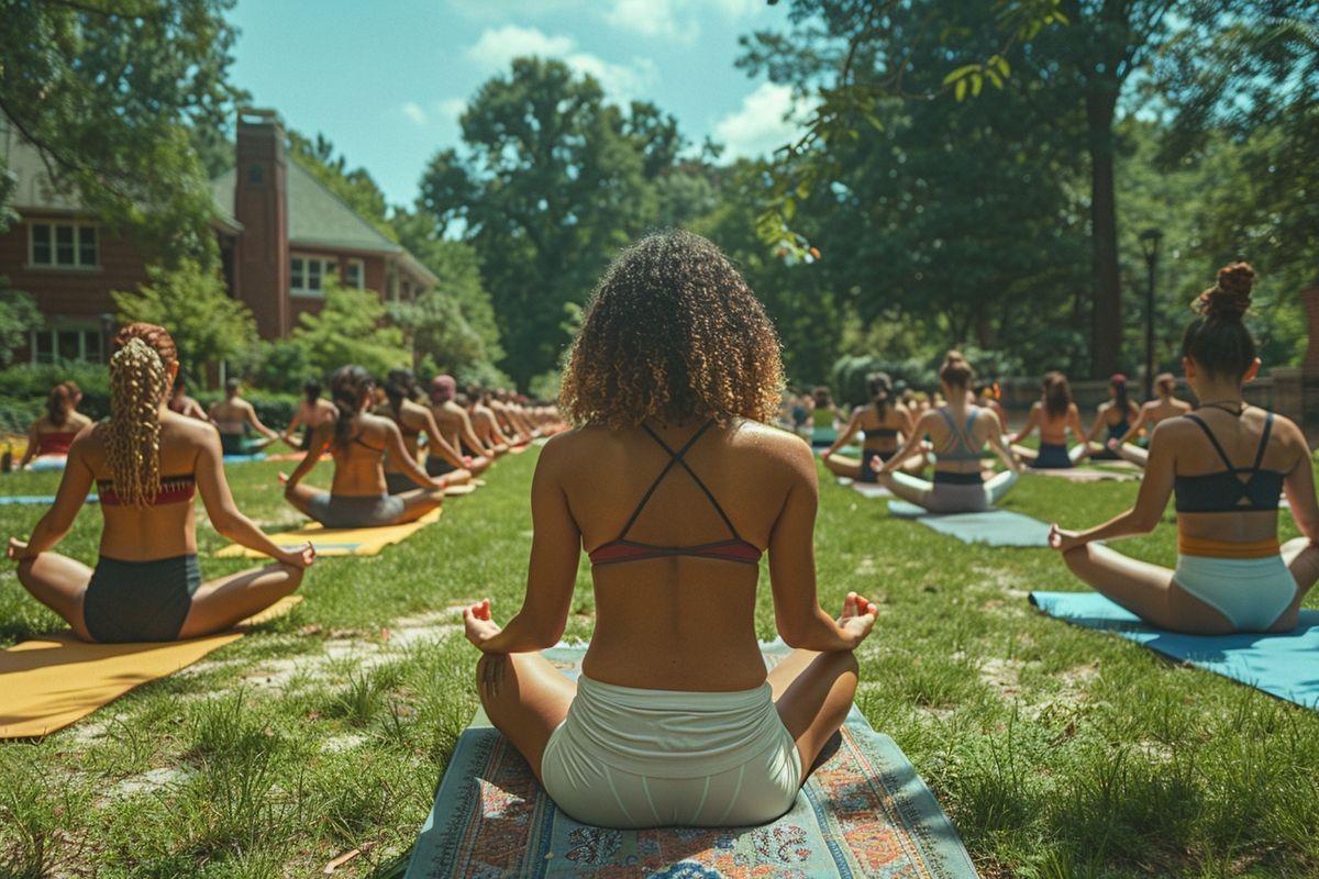 Opportunité de pratiquer le yoga gratuitement à Paris sur le Champ de Mars ce week-end